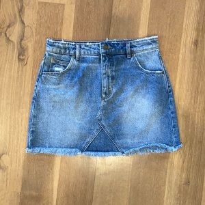 NWT Rolla’s Claudia High Waist A-Line Denim Skirt